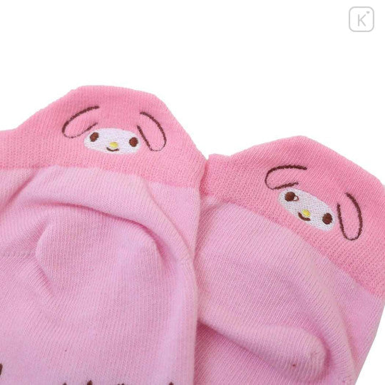 Sanrio Ankle Embroidery Socks - My Melody & Friend