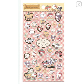 Sanrio Gold Accent Sticker - Pastry Chef