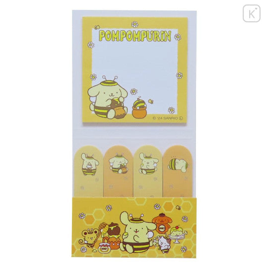 Sanrio Index Sticky Notes - Pompompurin : Honey Bee