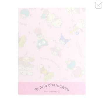 Sanrio Mini Notepad - Music
