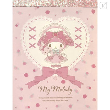 Sanrio Mini Notepad - My Melody : Lolita Pink