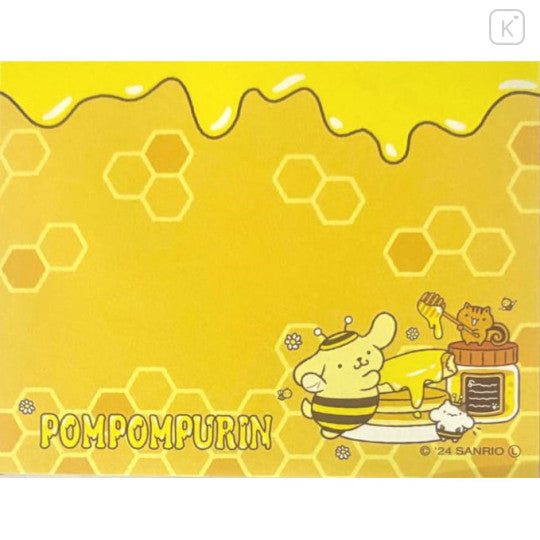 Sanrio Mini Notepad - Pompompurin : Honey Bee
