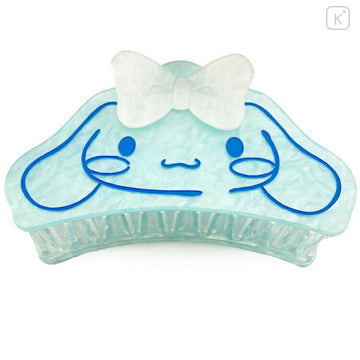 Sanrio Pearl Acrylic Hair Claw Clip - Cinnamoroll : Ribbon