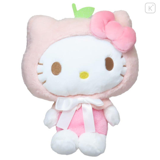 Nakajima Sanrio Pastel Fruits Cape Plush S Hello Kitty