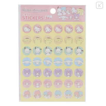 Sanrio Reward Sticker Set - Characters Face