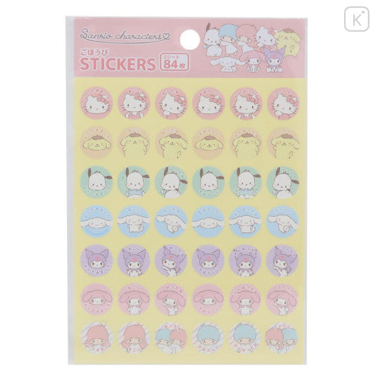 Sanrio Reward Sticker Set - Characters Face
