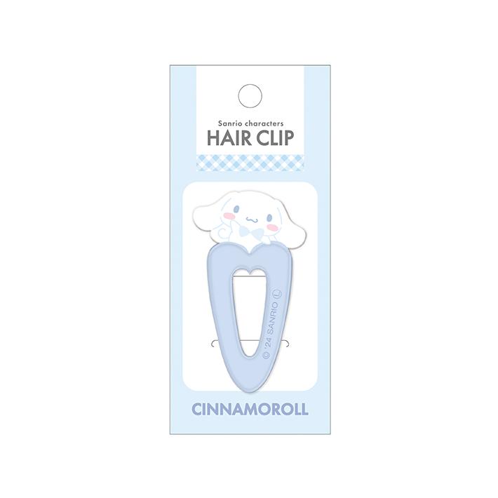 Sanrio Face-shaped Hair Clip Set - Cinnamoroll