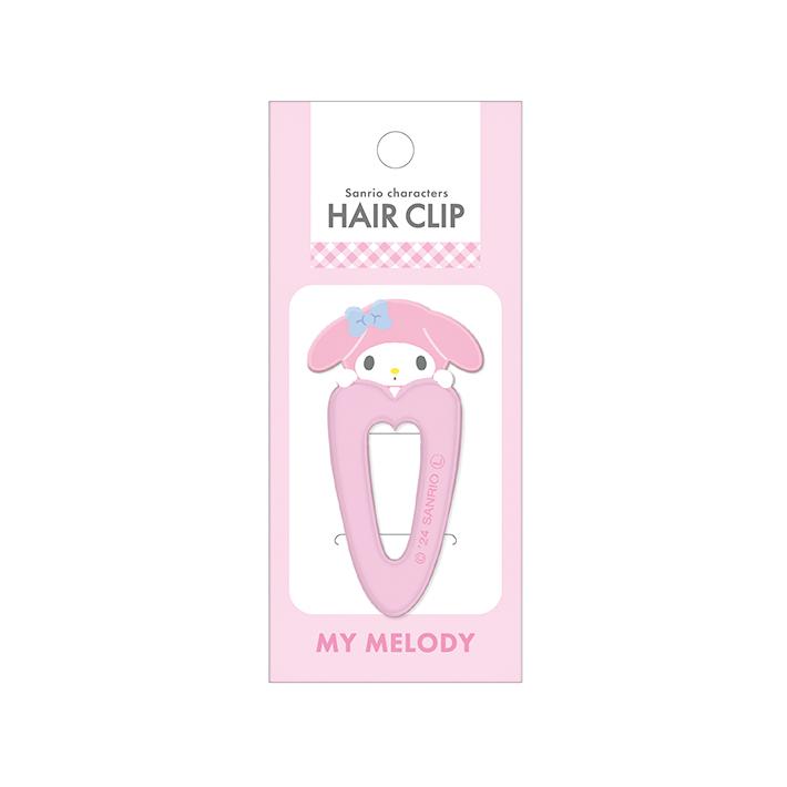 Sanrio Face-shaped Hair Clip Set - My Melody