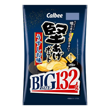 Calbee Kataage Potato BIG Light Salt Flavor 144g