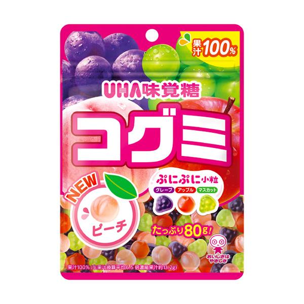 UHA Mikakuto Kogumi Fruit Assortment, 80g