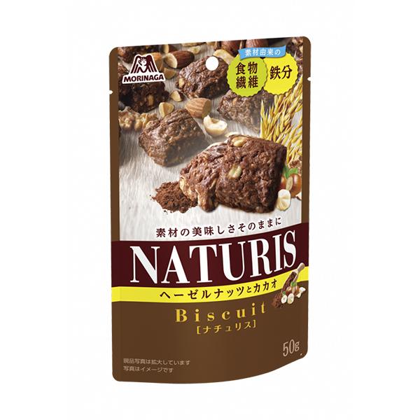 Morinaga & Co. Naturis Hazelnut and Cocoa 50g (8 pieces)