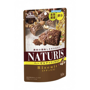 Morinaga & Co. Naturis Hazelnut and Cocoa 50g (8 pieces)