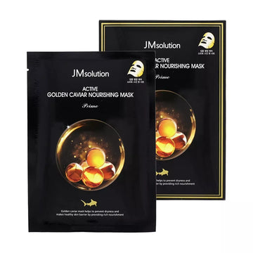 JM Solution Active Golden Caviar Nourishing Mask Prime 1Box 10ea