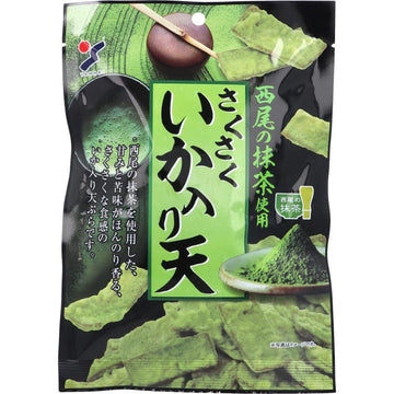 Yamaei Nishio Matcha Crispy Squid Tempura 30g
