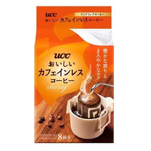 UCC DECAFFE DRIP COFFEE 8P