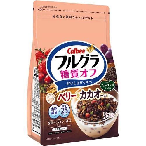 Calbee Frugra Low Carb Berry & Cacao (550g)