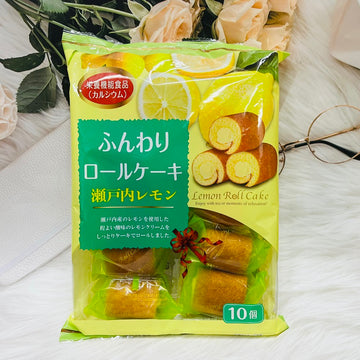 Yamauchi Seika Fluffy Roll Cake (Setouchi Lemon Flavor)