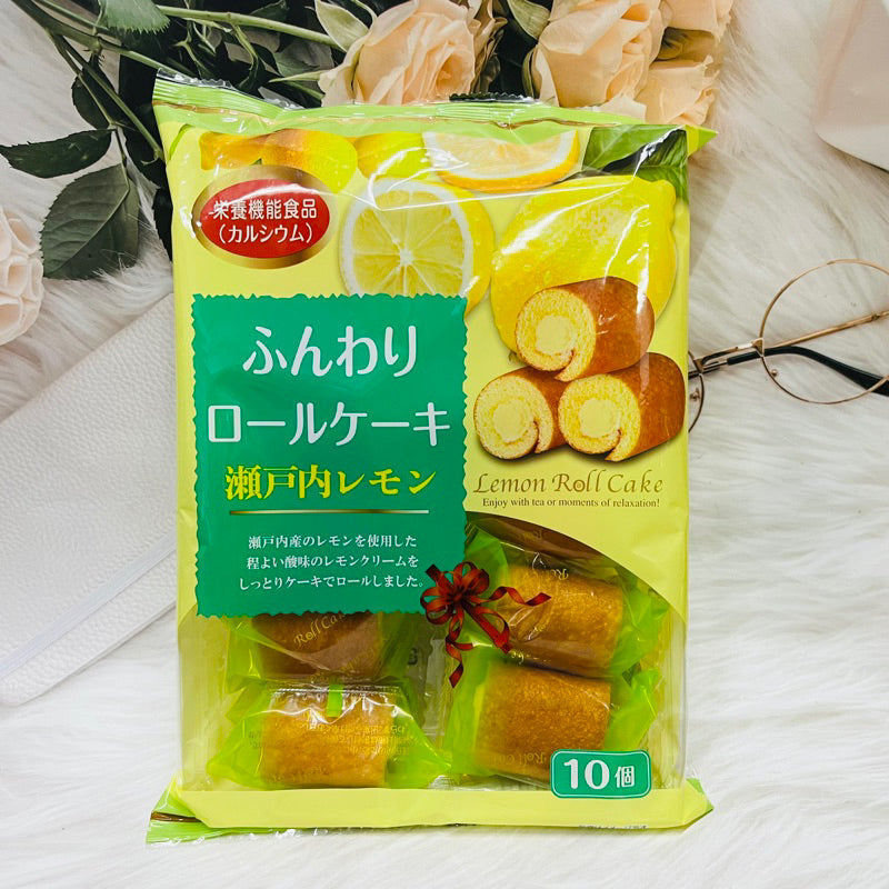 Yamauchi Seika Fluffy Roll Cake (Setouchi Lemon Flavor)