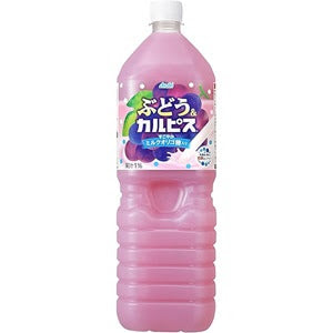 Asahi Soft Drinks Grape & Calpis 1.5L