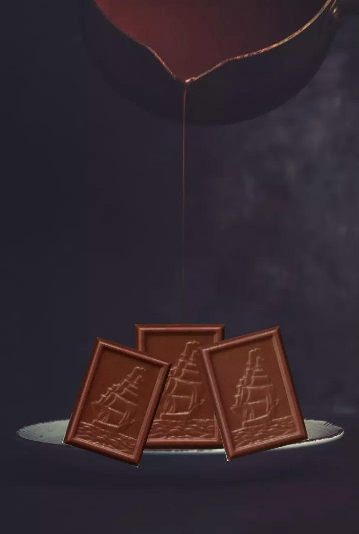 波路梦 帆船巧克力饼干 12片装