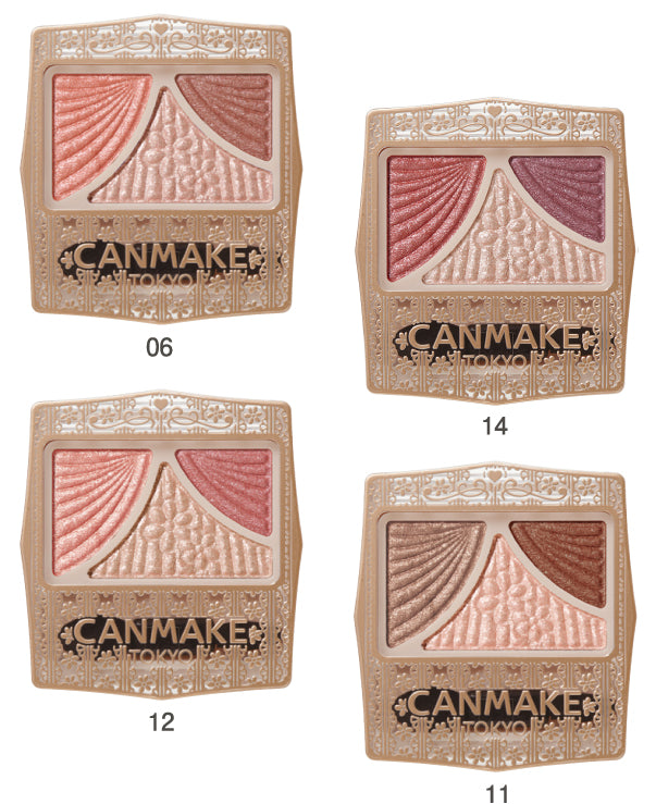 CANMAKE Juicy Pure Eyes 11 Strawberry Cocoa