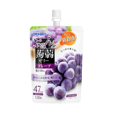 ORIHIRO Konjac Jelly Grape Flavor 130g