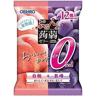 ORIHIRO Konjac Jelly White Peach+Kyoho Grapes