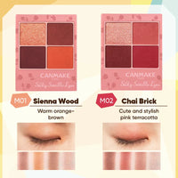 CANMAKE Silky Souffle Eyes Matte Type M01 Sienna Wood